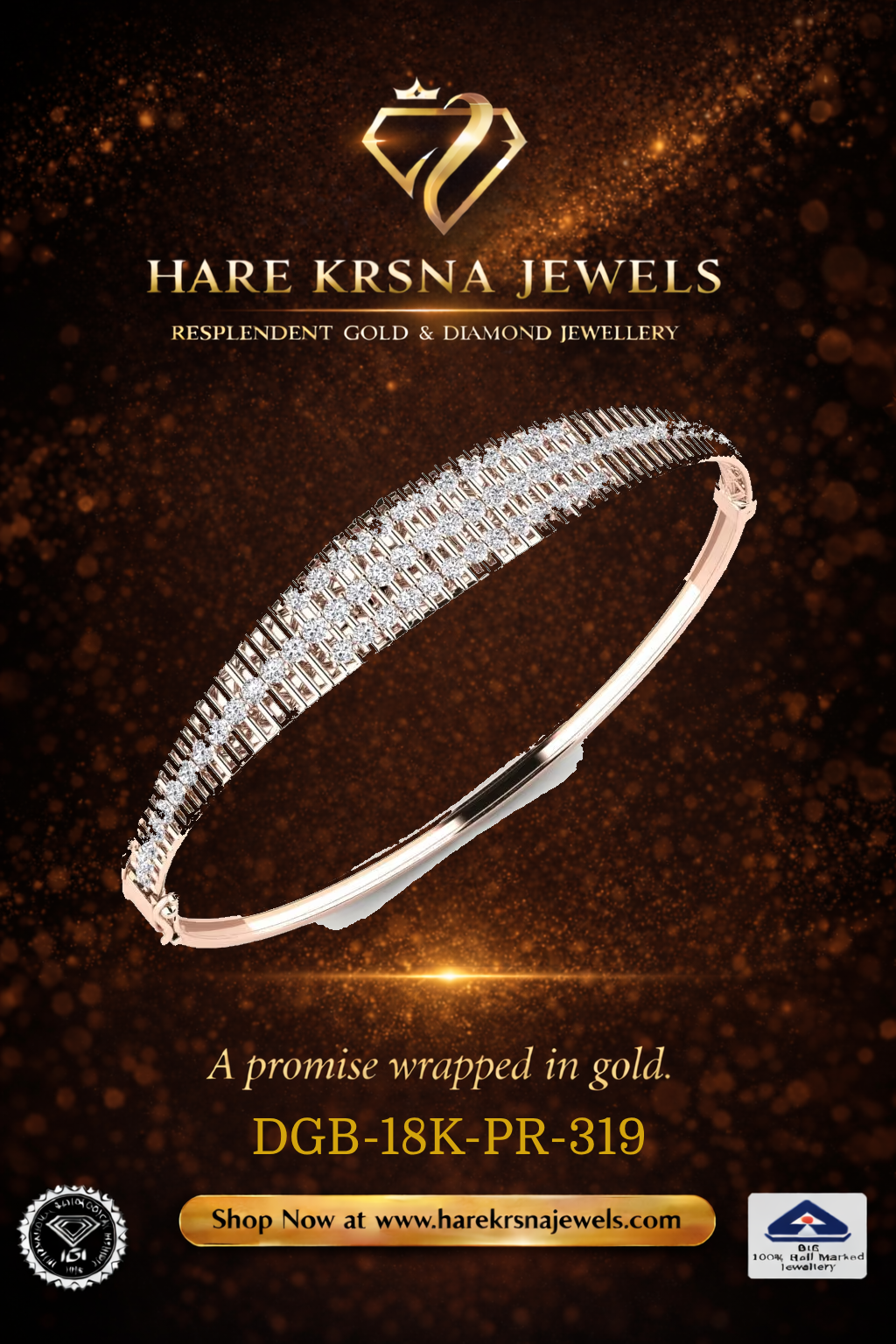 Diamond Bangle