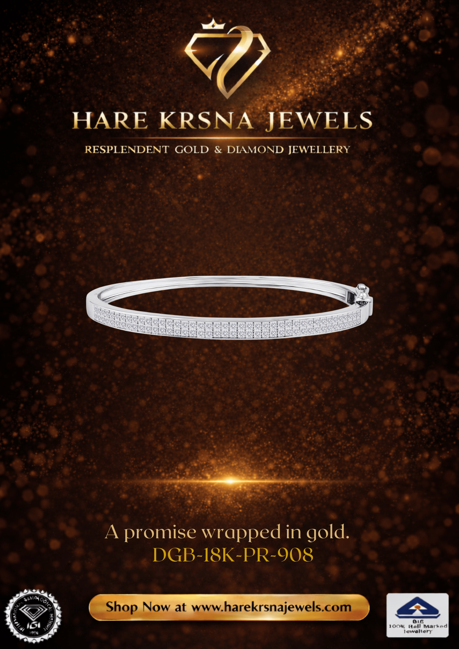 Diamond Bangle